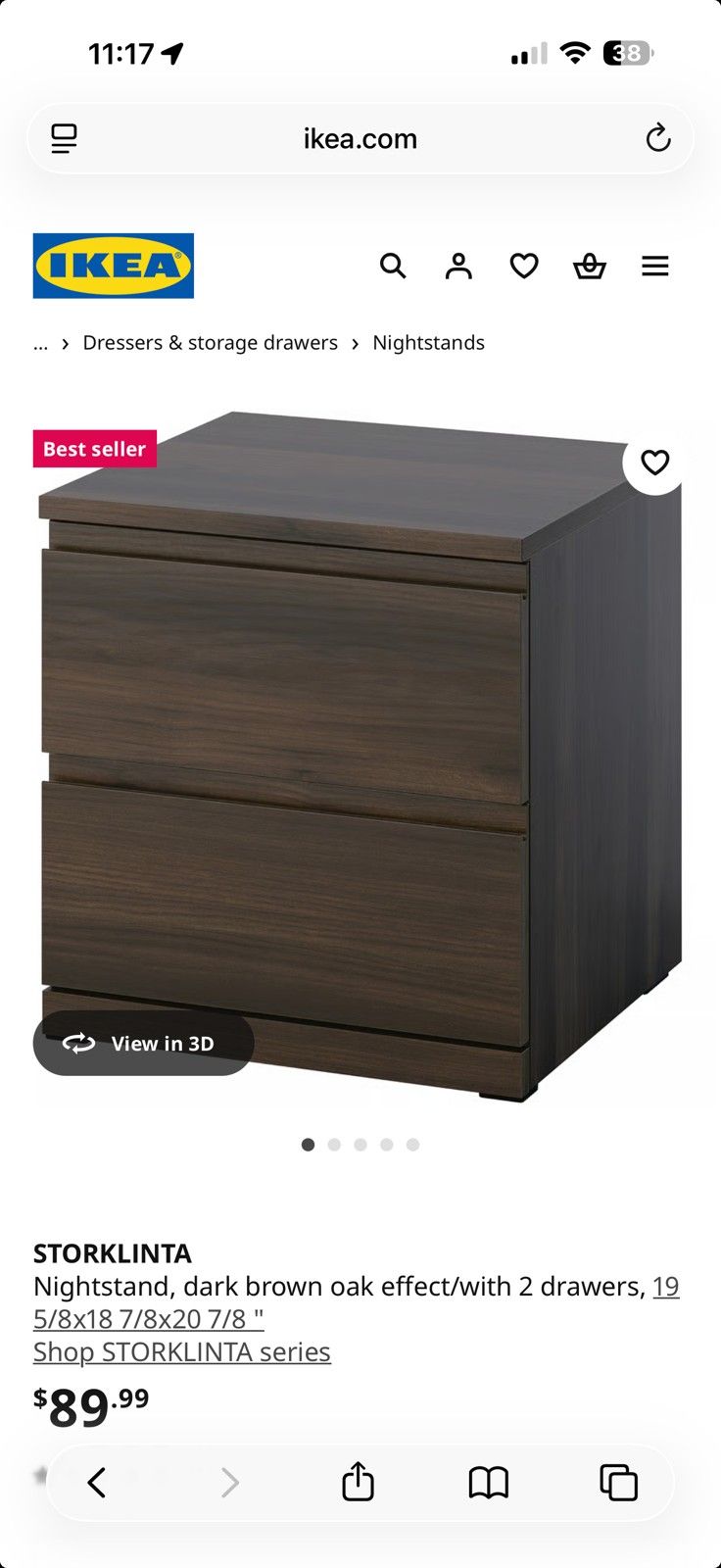 New Price UNOPENED Ikea Storklinta Side Dresser (x2) New Price UNOPENED Ikea Storklinta Side Dresser (x2)