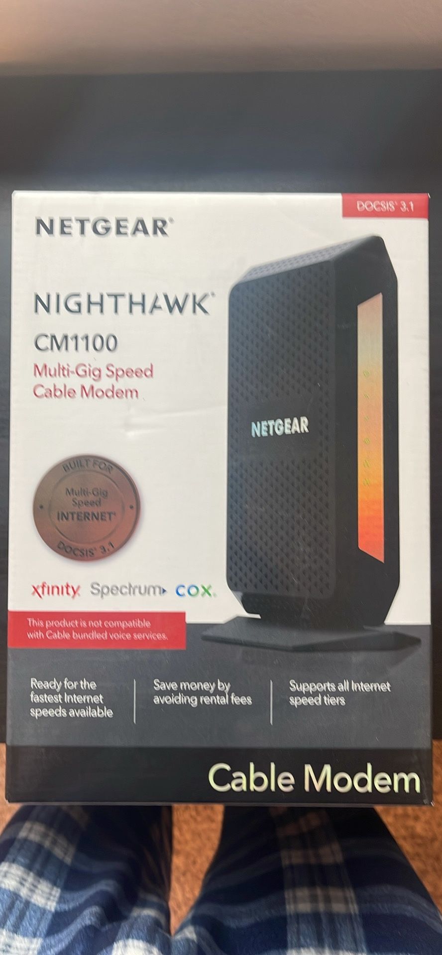 Netgear NightHawk CM1100 Cable modem