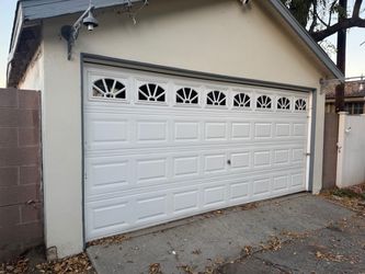 Garage door: only door