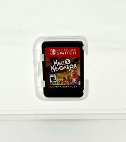 HELLO NEIGHBOR NINTENDO SWITCH GAME USED