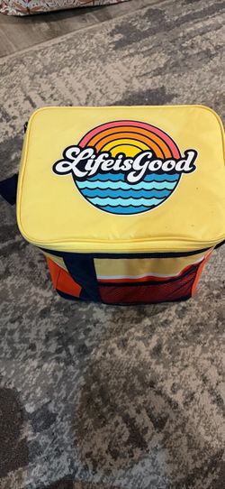 Life is Good Insulated Cooler Bag