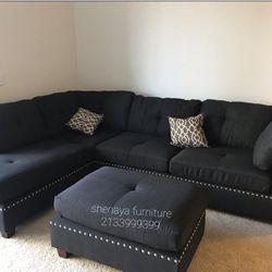 Black Sectional Sofa New
