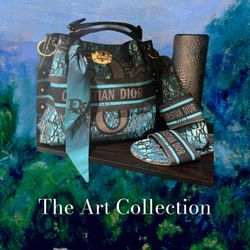 Designer Bag And Slides