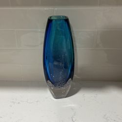 Hand Blown Glass Vase