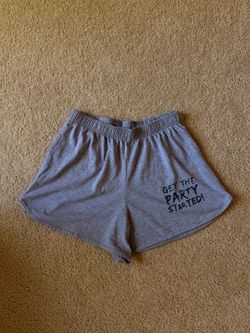 Grey Lounge Shorts