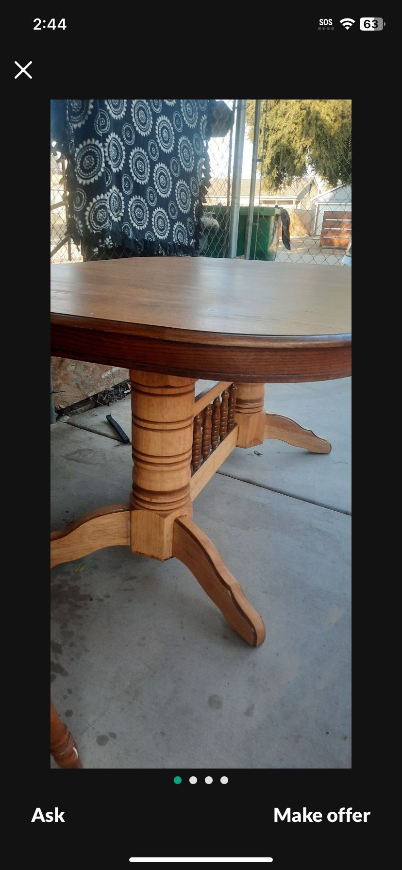 Kitchen Table With 6 Chairs And Extra leaf