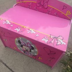 MINNIE MOUSE STORAGE BOX TOYS $45 FIRM