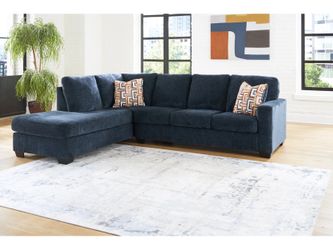 🛋️ Blue Sectional Sofa – Brand New in Box  $450 (or best offer)
