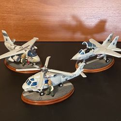 Military Navy Bear Figures 