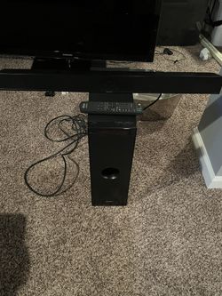 Sony Soundbar And Sub w/remote