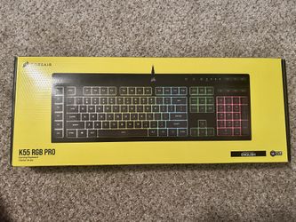 Wired Gaming Keyboard K55 RGB Pro