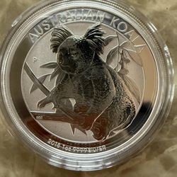 2018 1oz Australia Koala Silver Coin 