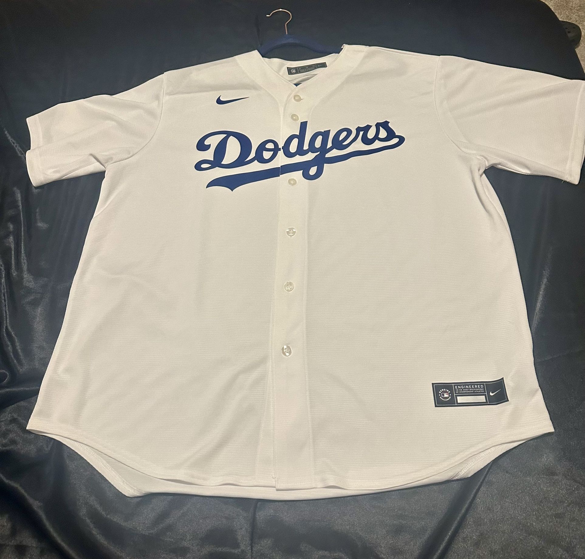 Los Angeles Dodgers Blank Jersey