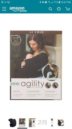 JJ Cole Agility baby carrier