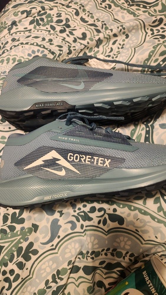 NIKE Pegasus Trail 5 GORE-TEX FQ0908-005 Smoky Blue Light Silver Armory Navy