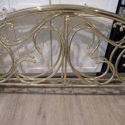 Full Size Brass Bed
