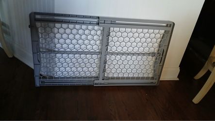 Gray Plastic Baby or Pet Gate