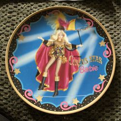 Circus Star Barbie, Limited Edition, Collectors Plate Fao Schwartz By Nesco Plate Number 1838