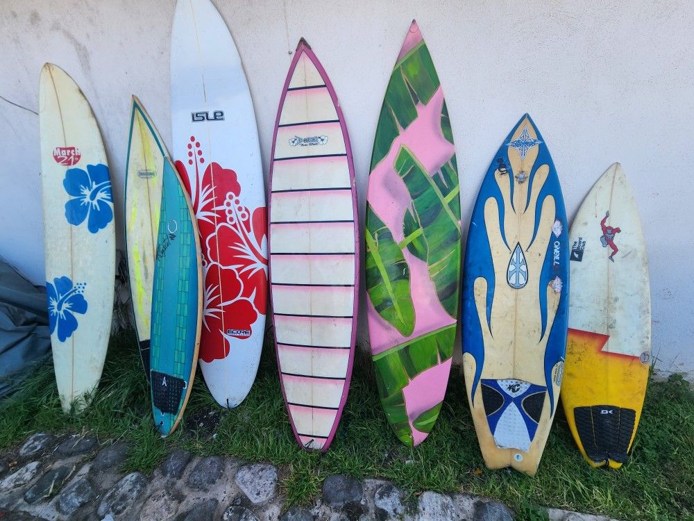 Surfboards $75 To $125