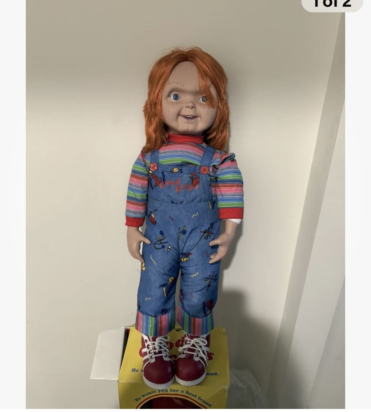 Chucky Doll Life Size Mint In Box