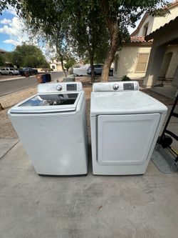 Samsung high efficiency washer & 3 prong dryer set