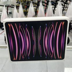 iPad Pro 12.9” 6th Gen M2 128GB New! Finance For $50 Down Payment!!