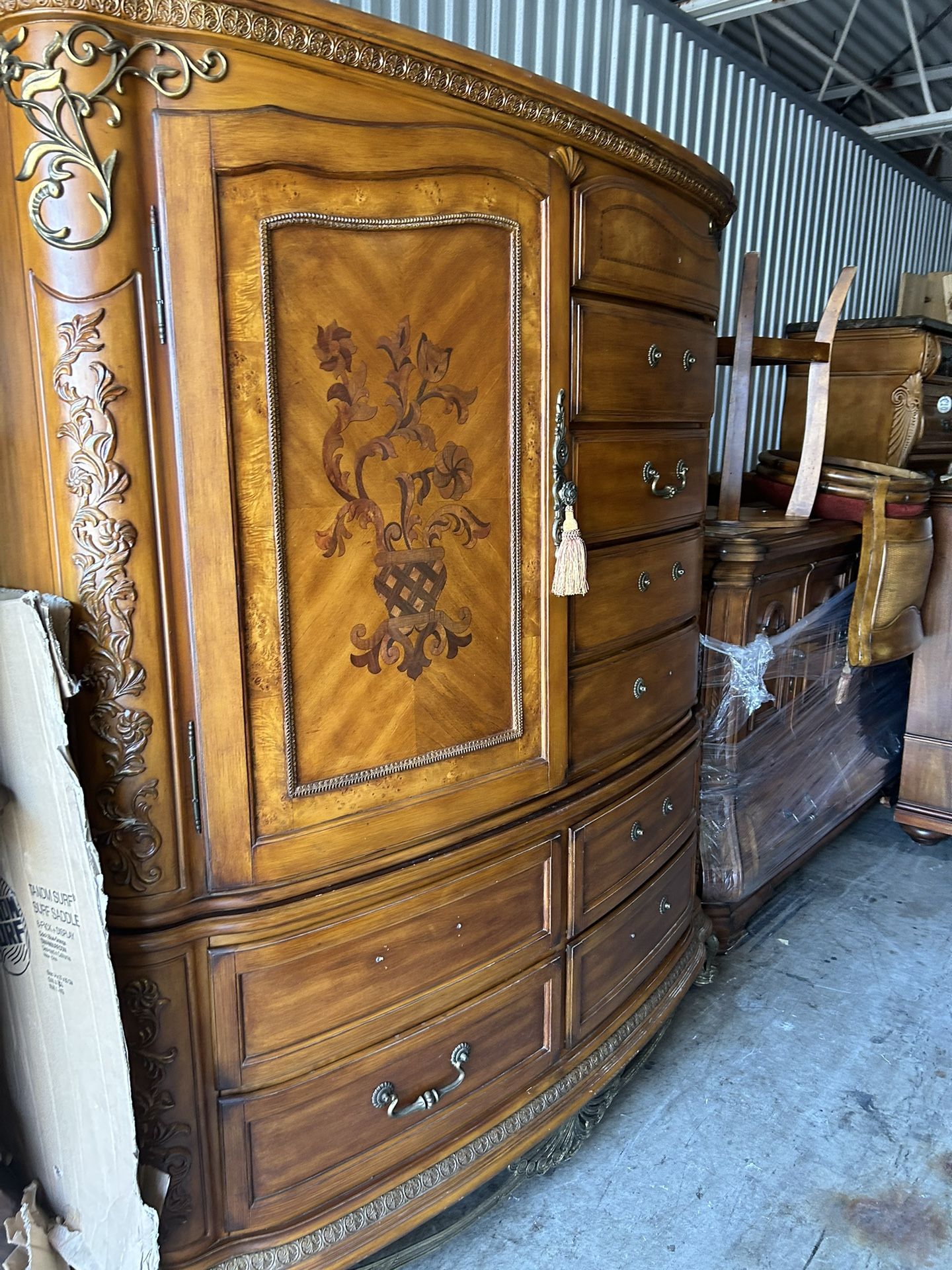 Tall Chest Venice Collection Aico Michael Amini