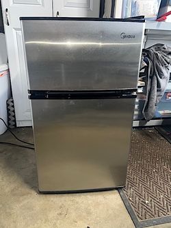 Midea Stainless Steel Mini Refrigerator