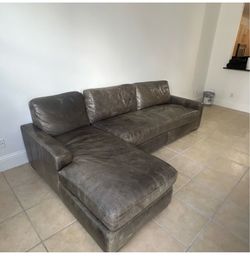 Restoration Hardware Sofa with Chaise