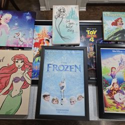 Disney Framed Art 11x17