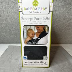 Balboa Baby Adjustable Sling Black 8-35lbs