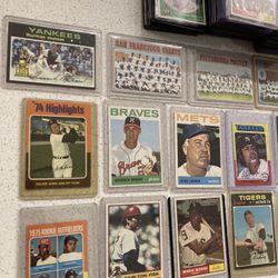 Vintage Baseball Card Lot   Hall Of Famers! 