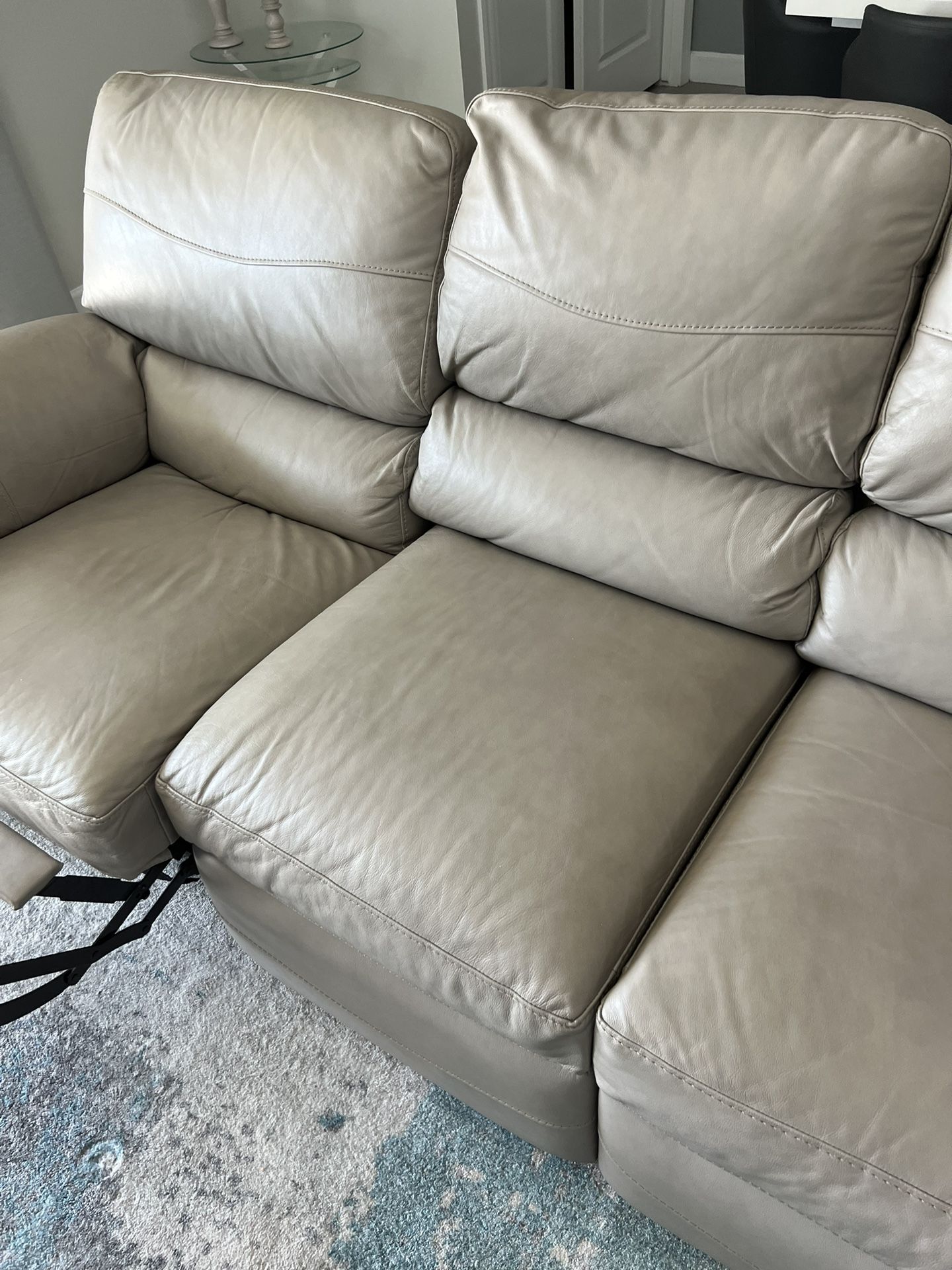 LazBoy Leather Sectional Recliner Couch for Sale in Scottsdale, AZ