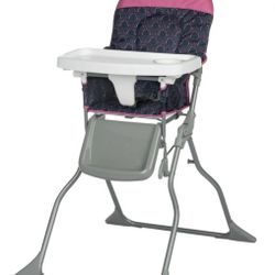 Cosco Kids Simple Fold High Chair, Pink