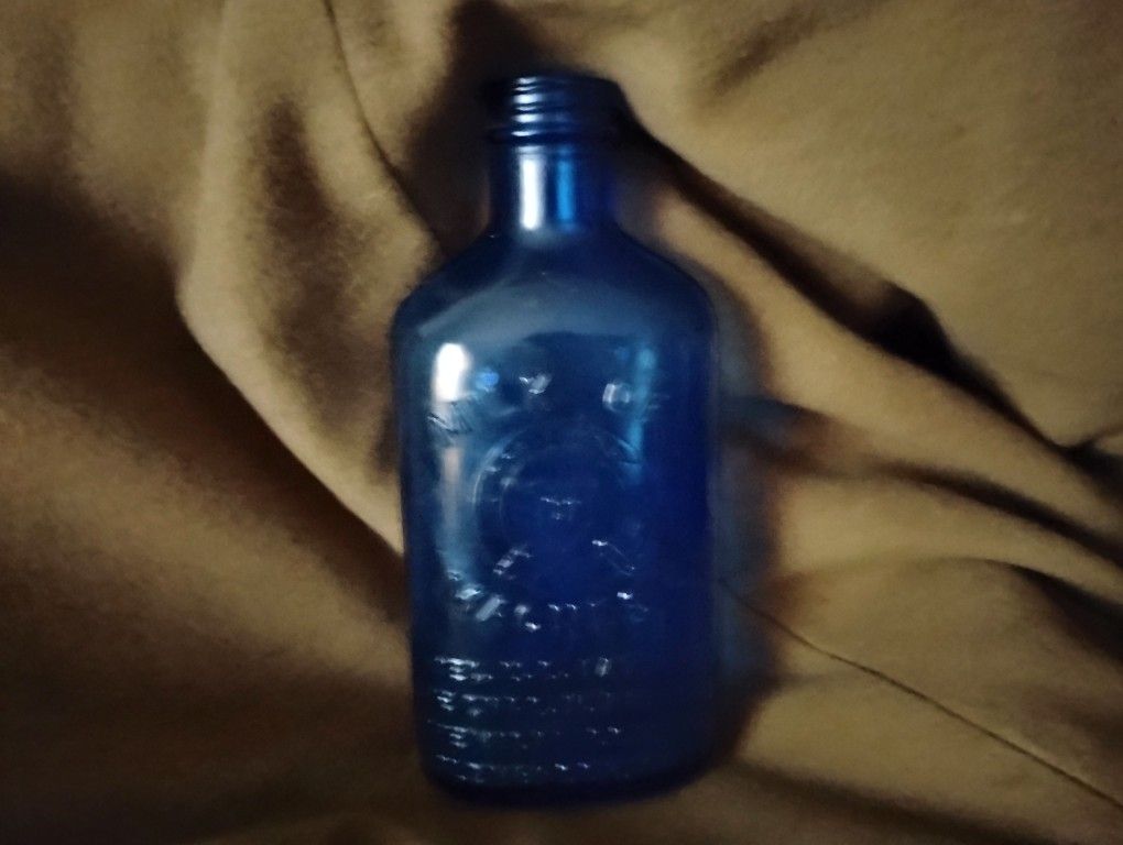 Antique Blue Bottle