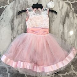 Pink Ballet Costume And Headpiece 