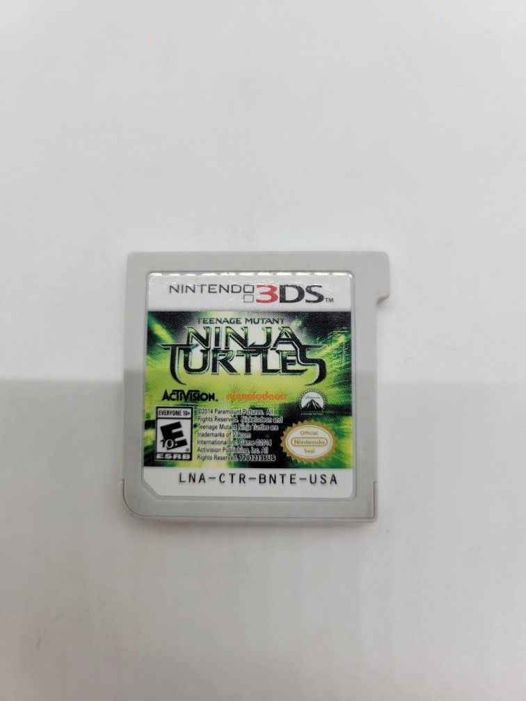 Teenage Mutant Ninja Turtles Activision Nickelodeon Nintendo 3DS