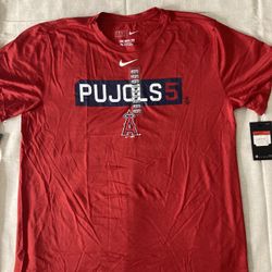 Angels Pujols Shirt Brand New