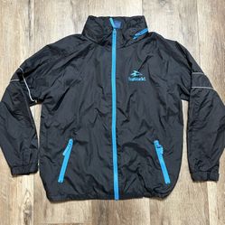 Sea World Zip Jacket Unisex Medium By Blue Ridge Outerwear Navy Blue Employee