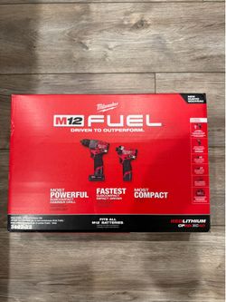 Milwaukee M12 FUEL 2-Tool Combo Kit 3497-22