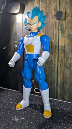 Dragon Ball Z Vegeta Super Saiyan Blue Action Figure 12” Collectible Toy