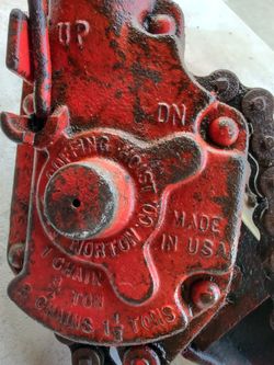 Lever chain Hoist Made In USA