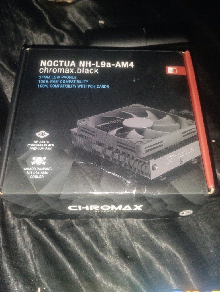 Chromax Black Cooling Fan For Pc