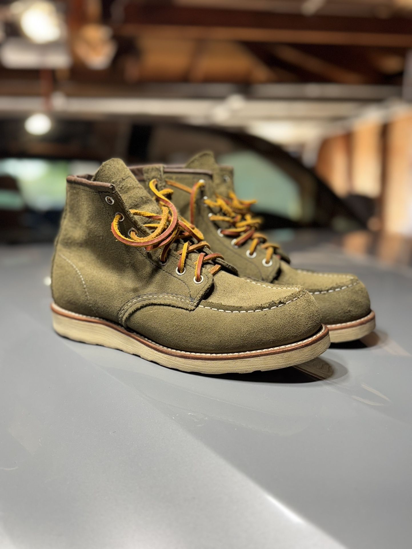 Red Wing Moc Toe