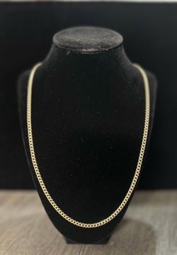 24” Gold over Stainless 4mm Cuban Box Lock