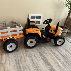 Ride On Tractor Ride On Car Electric Car with Trailer
