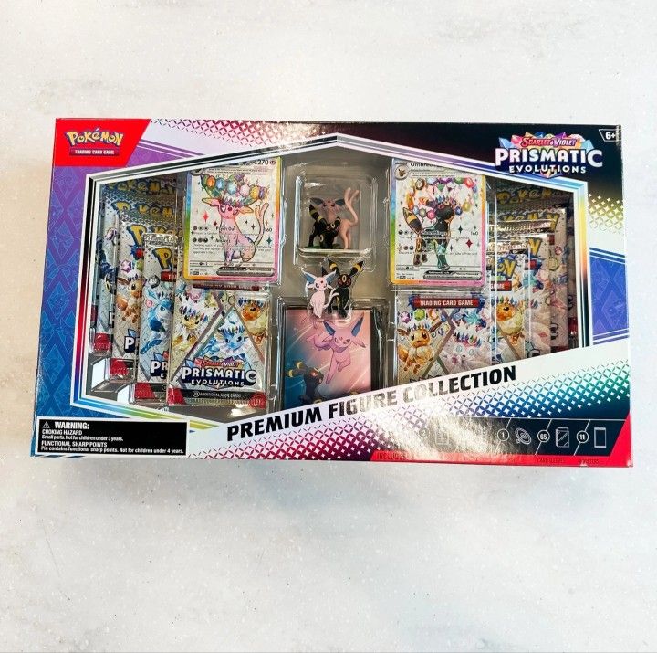 Pokemon Tcg Prismatic Evolutions Figure Collection