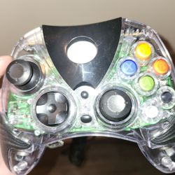 Control Transparente Para Xbox Clásico 