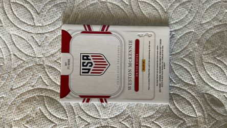 Weston McKennie 1 of 1 2022 National Treasures