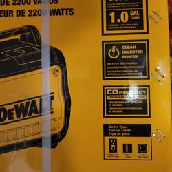 Dewalt Generator 2200 Watts